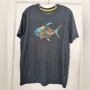 Howler Brothers Heed the Call fish t shirt men’s M